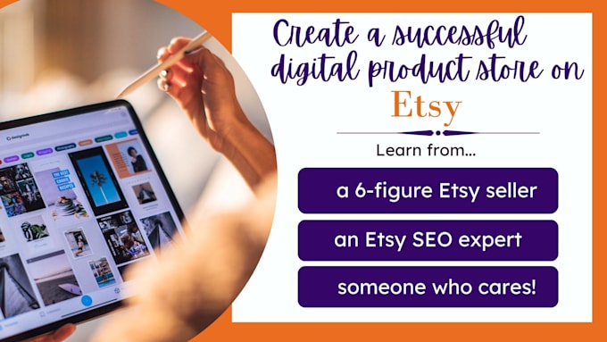 Gig Preview - Setup your digital etsy store using etsy SEO