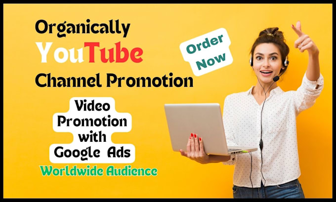 Gig Preview - Promote organic youtube videos with google ads