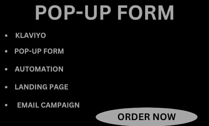 Gig Preview - Create a sign up or pop up form for website n integrate mailchimp