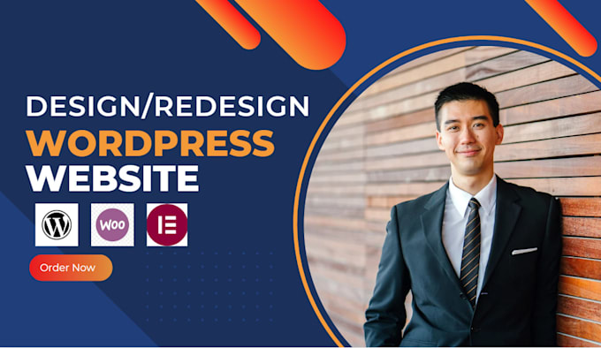 Gig Preview - Do wordpress website design, redesign and clone a wordpress website