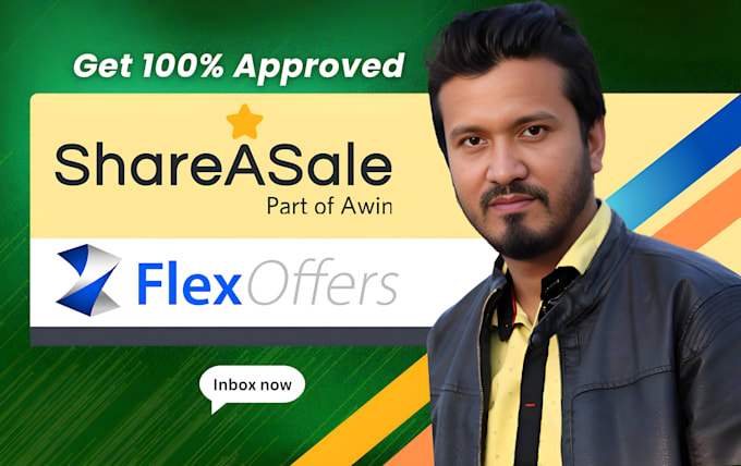 Bestseller - create clickdealer, shareasale, and flexoffers accounts for you