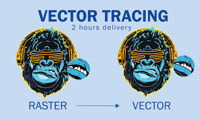 Gig Preview - Manual vector tracing in 2h, vectorize image, redraw logo