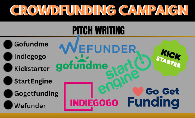 Gig Preview - Write a compelling pitch deck for kickstarter, gofundme, indiegogo startengine