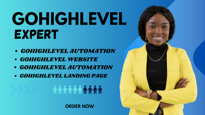 Gig Preview - Be your go high level expert for sales funnel and go high level website