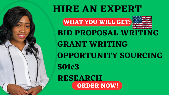 Gig Preview - Find write winning government contract bid proposal rfp rfq,rfi nonprofit grant