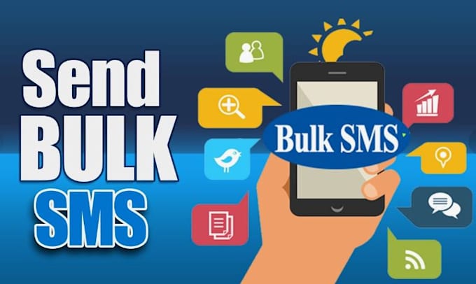 Gig Preview - Blast bulk sms marketing campaign, bulk email, text message with twilio SMS