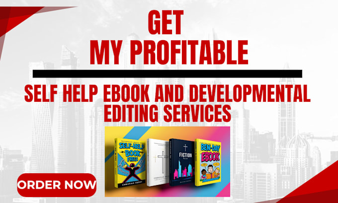 Gig Preview - Be 30k self help ebook writer and developmental book editor book proofreading