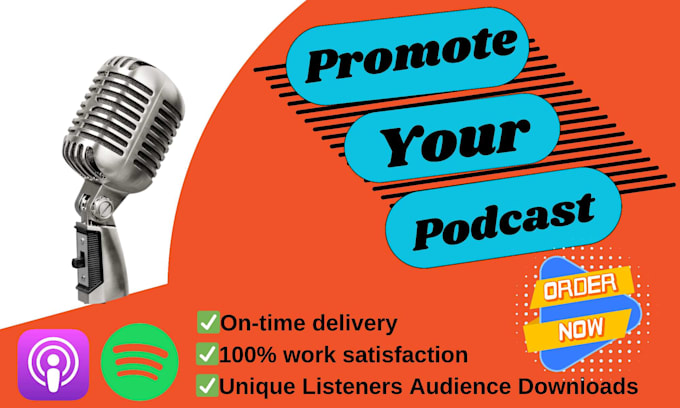 Gig Preview - Promote your podcast to help increase organic downloads and listeners