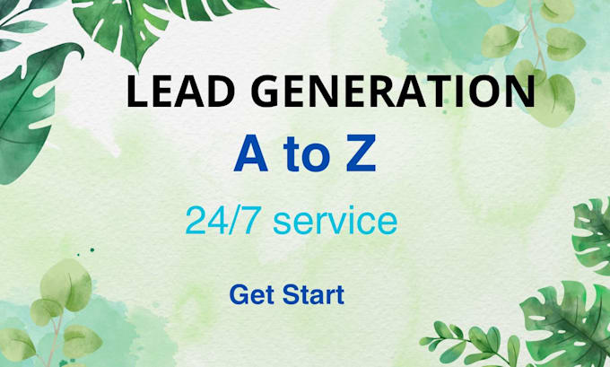 Gig Preview - Provide leads generation and email list for any industry