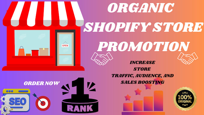 Gig Preview - Do organic seo of shopify store to increase organic sales