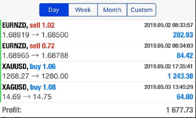 Gig Preview - Be your forex account grower in your mt5 mt4 broker to be profitable