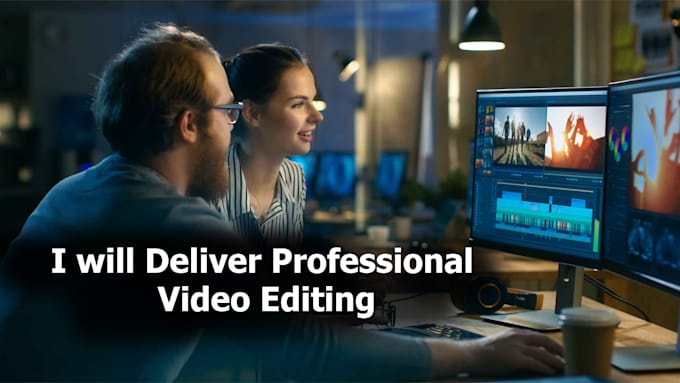 Gig Preview - Deliver professional video editing