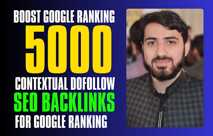 Gig Preview - Create high quality 5000 SEO dofollow backlinks for google ranking