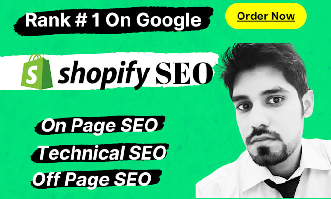 Gig Preview - Optimize shopify wix website seo service for 1st page google ranking optimierung