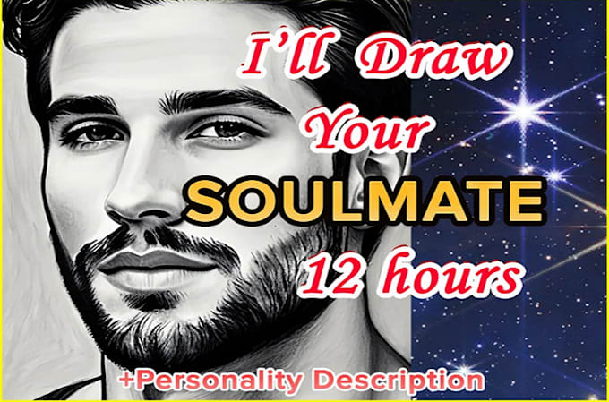 Gig Preview - Do soulmate drawing, soulmate sketch, psychic drawing, soulmate reading same day