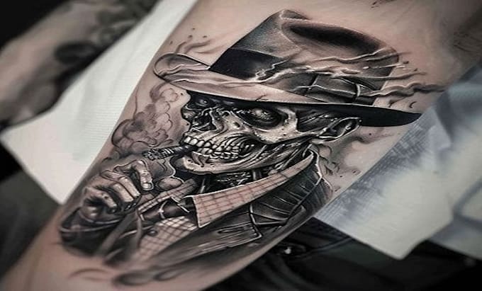 Bestseller - hand draw your amaze custom tattoo design for you