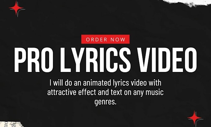 Gig Preview - Create animated gospel lyrics music video for your christian music