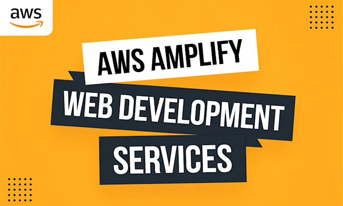 Gig Preview - Be AWS amplify developer to build full stack web apps with reactjs or nextjs