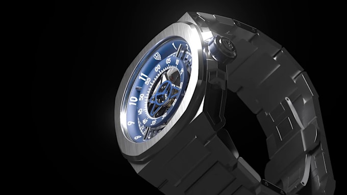 Gig Preview - Do cgi ads cinematic vfx 3d wristwatch animation 3d wristwatch design 3d vfx ads