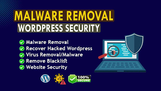 Gig Preview - Do wordpress malware removal,and web security