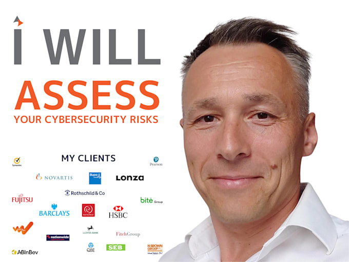 Gig Preview - Assess your cybersecurity risk, cyber security risk assessment expert