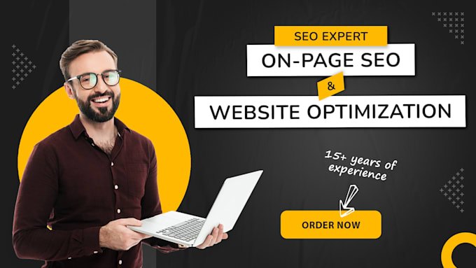 Gig Preview - Do on page SEO optimization for your website