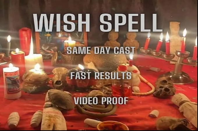 Gig Preview - Cast extreme custom spell, personalized spell, make all your wish comes true