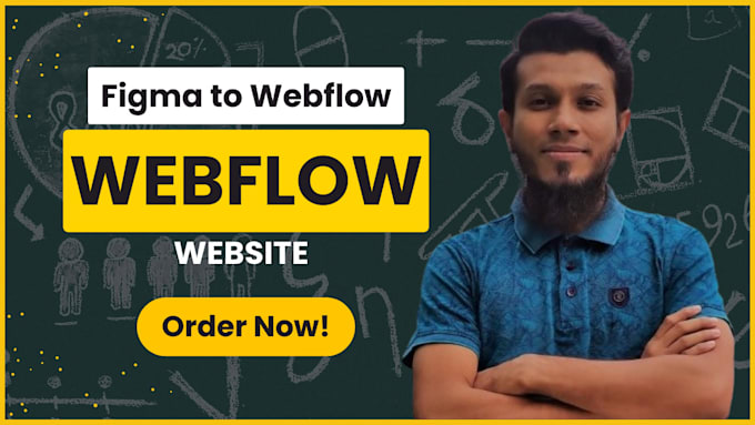 Gig Preview - Convert your figma design into a responsive webflow website