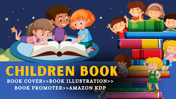 Gig Preview - Do children book, story book, book illustration for amazon KDP and lulu