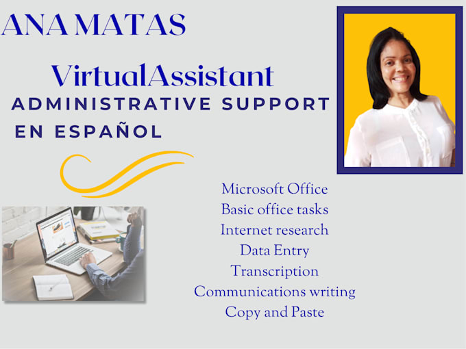 Gig Preview - Be your virtual assistant in administrative support