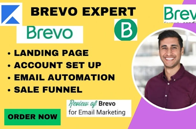 Gig Preview - Do brevo email marketing brevo campaign automation workflow