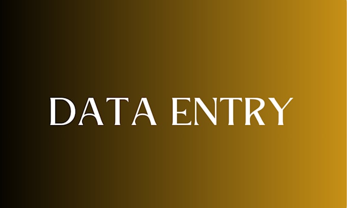 Bestseller - help you with your data analysis, data entry