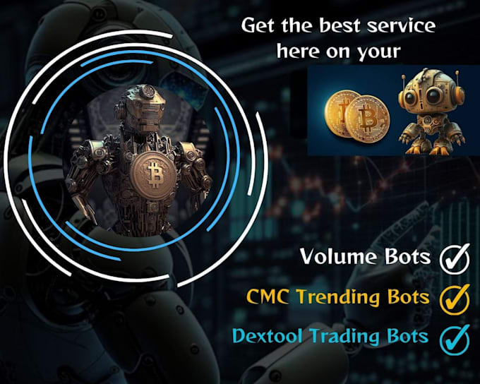 Gig Preview - Do dextools, token ranking bo, trending bot, crypto volume bot, volume bot