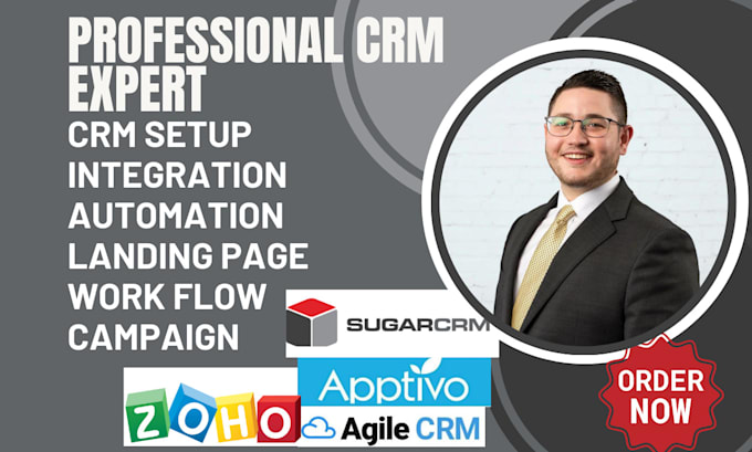 Bestseller - setup agile crm apptivo zoho sugar crm bigin crm nimble zoho crm automations