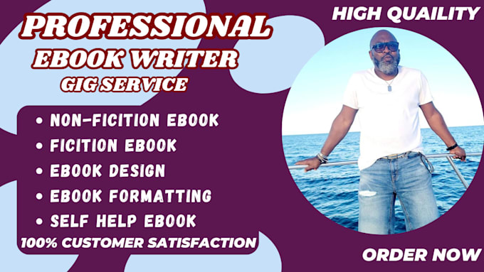 Gig Preview - Be your ebook writer, ghostwriter, christian book writer and kindle book writer