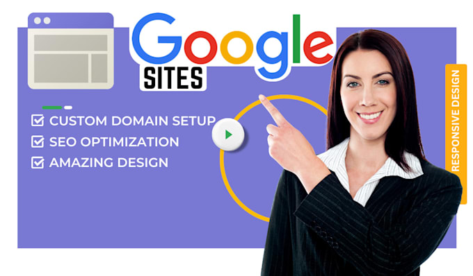 Gig Preview - Build a website in google sites website free hosting free site