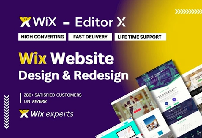 Gig Preview - Wix website design wordpress website design redesign for ecommerce online store