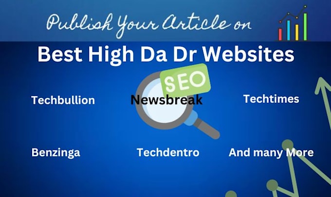 Gig Preview - Write and publish article on benzinga,techsslash many more