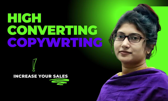 Bestseller - be your copywriter for sales and landing page