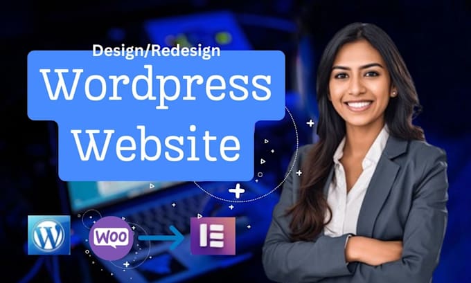 Gig Preview - Design redesign wordpress blog or business website with elementor pro