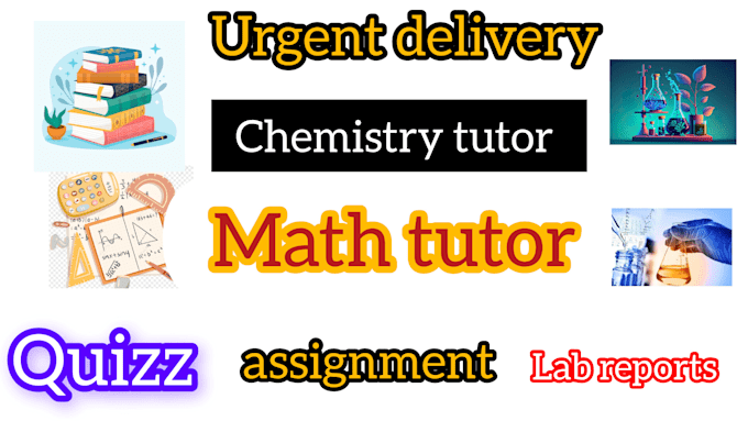 Bestseller - be your tutor math,chemistry for high school and college