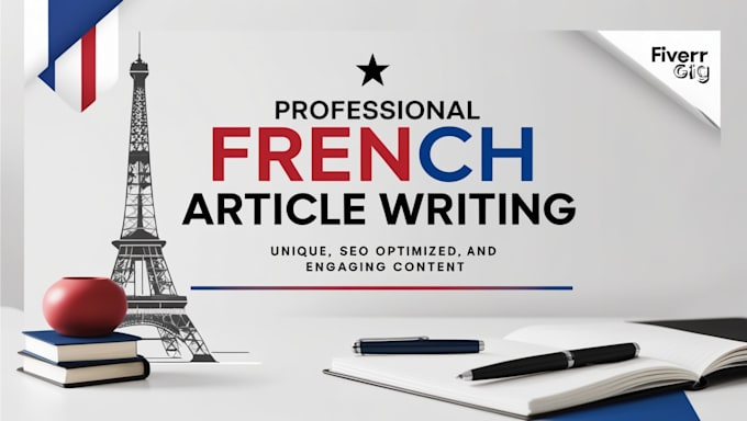 Gig Preview - Write french bulk articles SEO optimized and blog posts website content