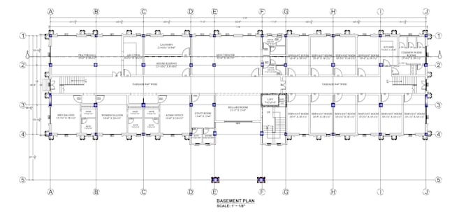 Gig Preview - Draw your architectural 2d floor plans in autocad dwg