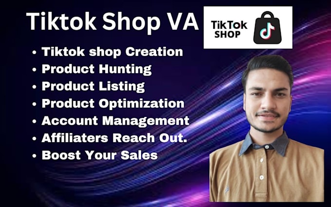 Bestseller - be your tiktok shop VA and tik tok dropshipping