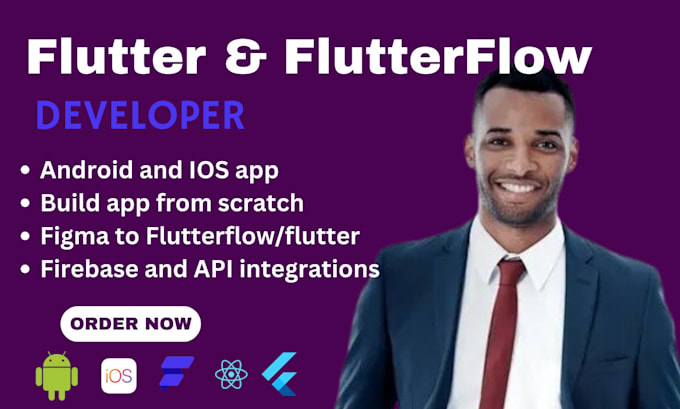 Bestseller - flutter app flutterflow app development flutter flow app mobile app firebase