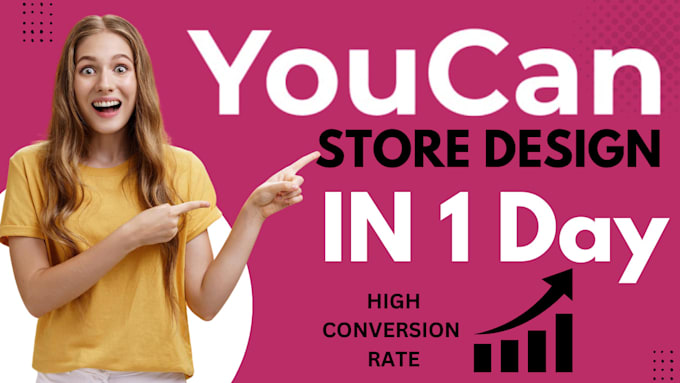 Gig Preview - Build a high converting youcan shop and store for ecommerce dropshipping cod