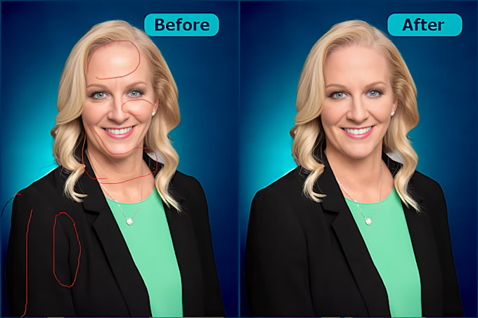 Gig Preview - Do professional photo retouching and photo editing