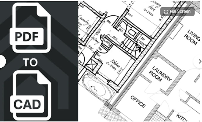 Gig Preview - 2d drawing design in auto cad ,house plan,with dimensions pdf