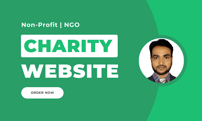 Gig Preview - Develop a charity website for your nonprofit organization