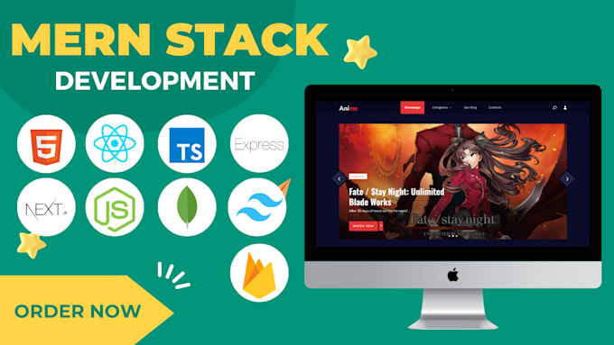 Bestseller - be your mern stack full stack developer react js